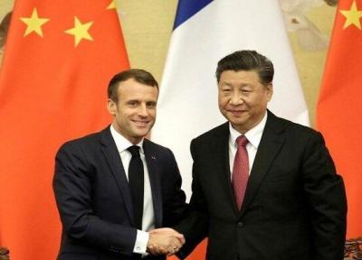 رؤسای جمهور فرانسه و چین رایزنی کردند